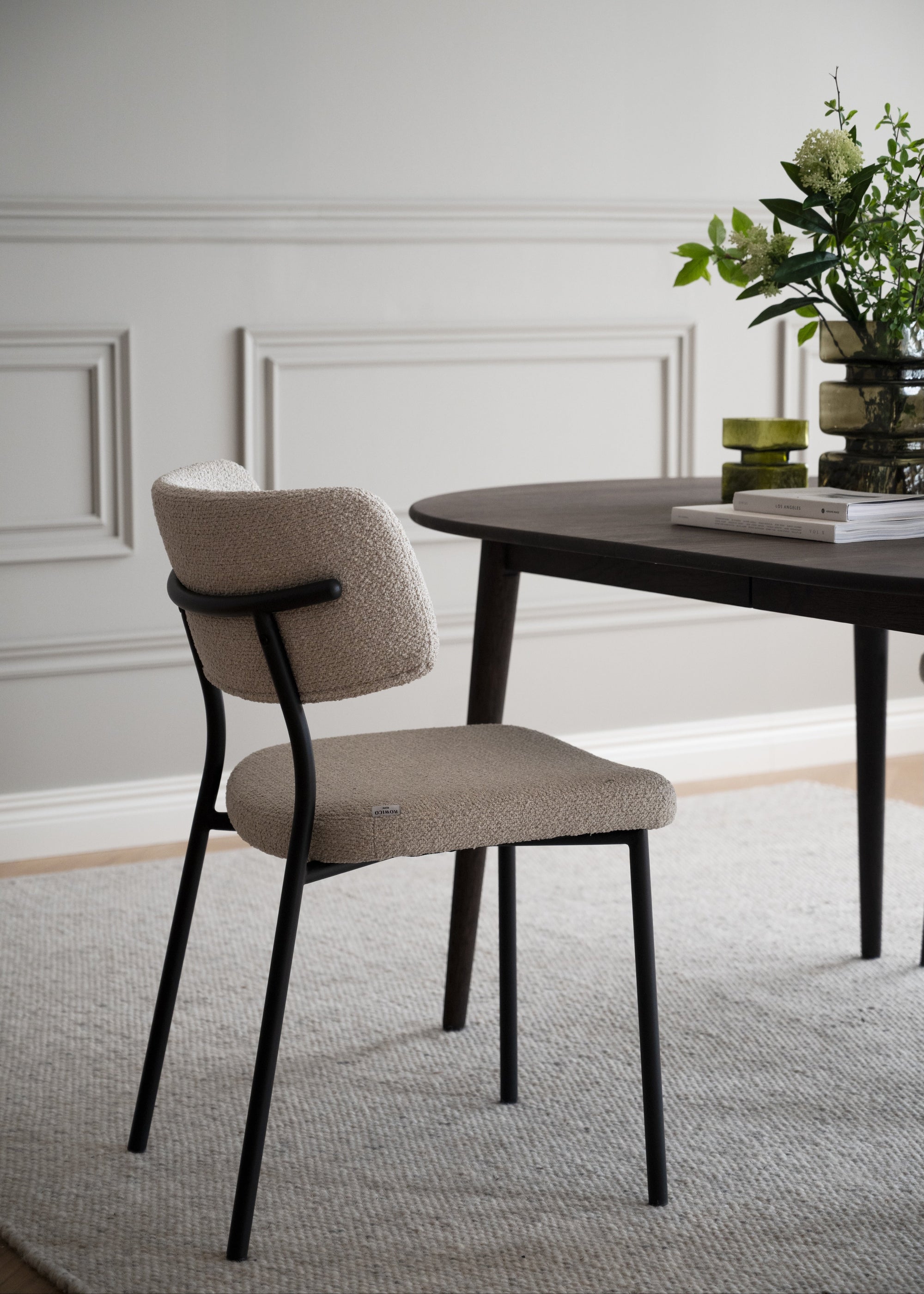 Polsterstuhl Hera, beige