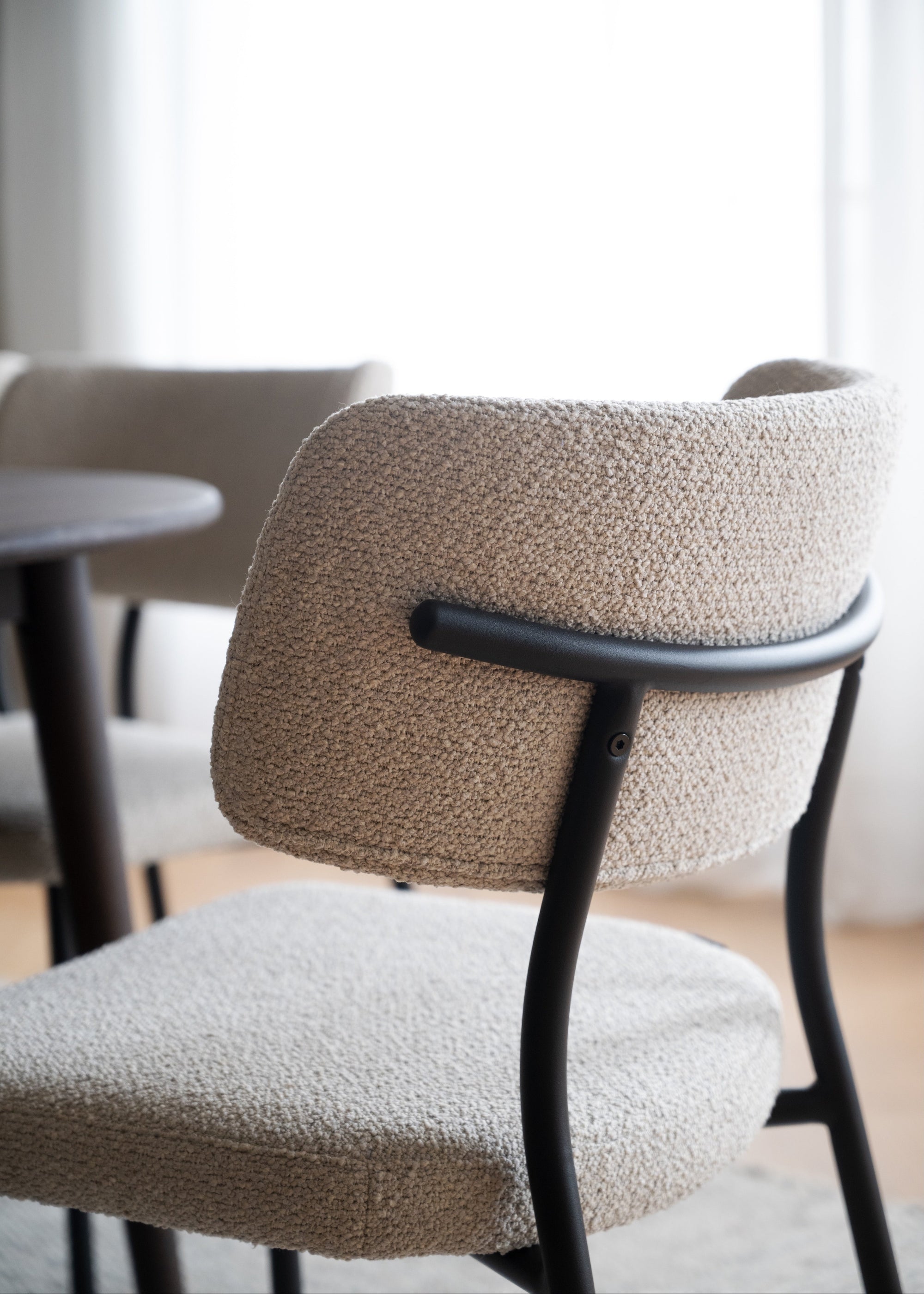 Polsterstuhl Hera, beige