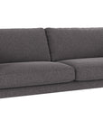 Lounge Sofa Corwin 3-Sitzer, anthrazit