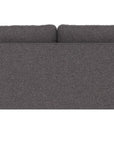 Lounge Sofa Corwin 2,5-Sitzer, anthrazit