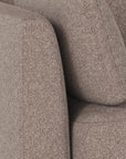 Ecksofa Corwin 3-Sitzer, braun