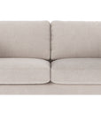 Lounge Sofa Corwin 2,5-Sitzer, hell-beige