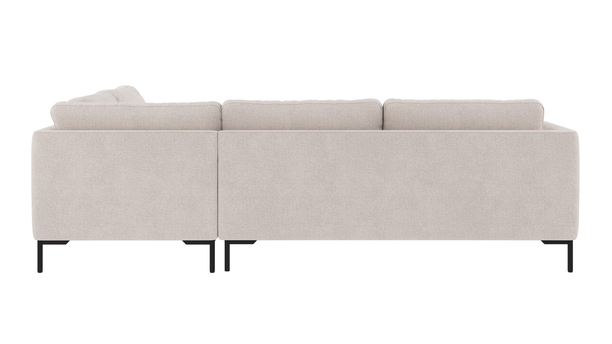 Ecksofa Corwin 5-Sitzer, hell-beige