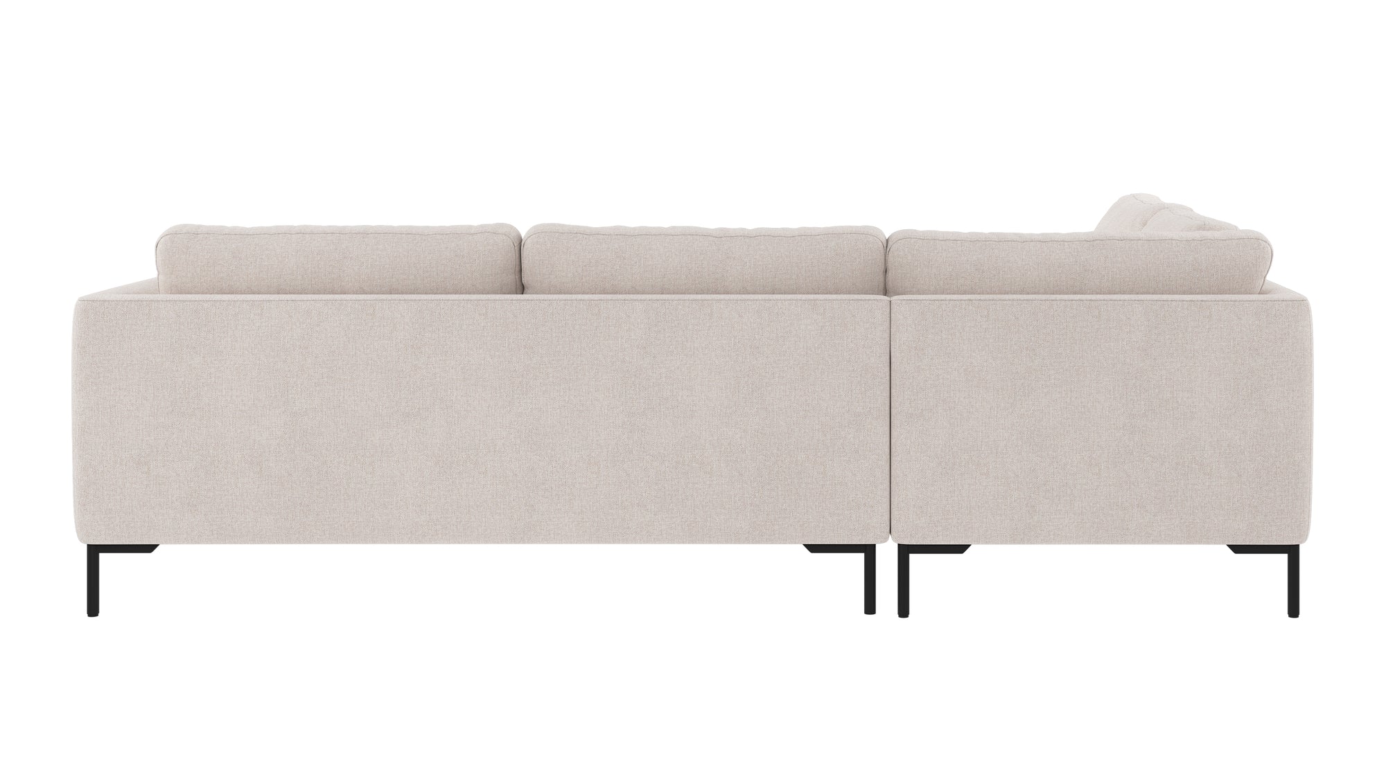 Ecksofa Corwin 5-Sitzer, hell-beige