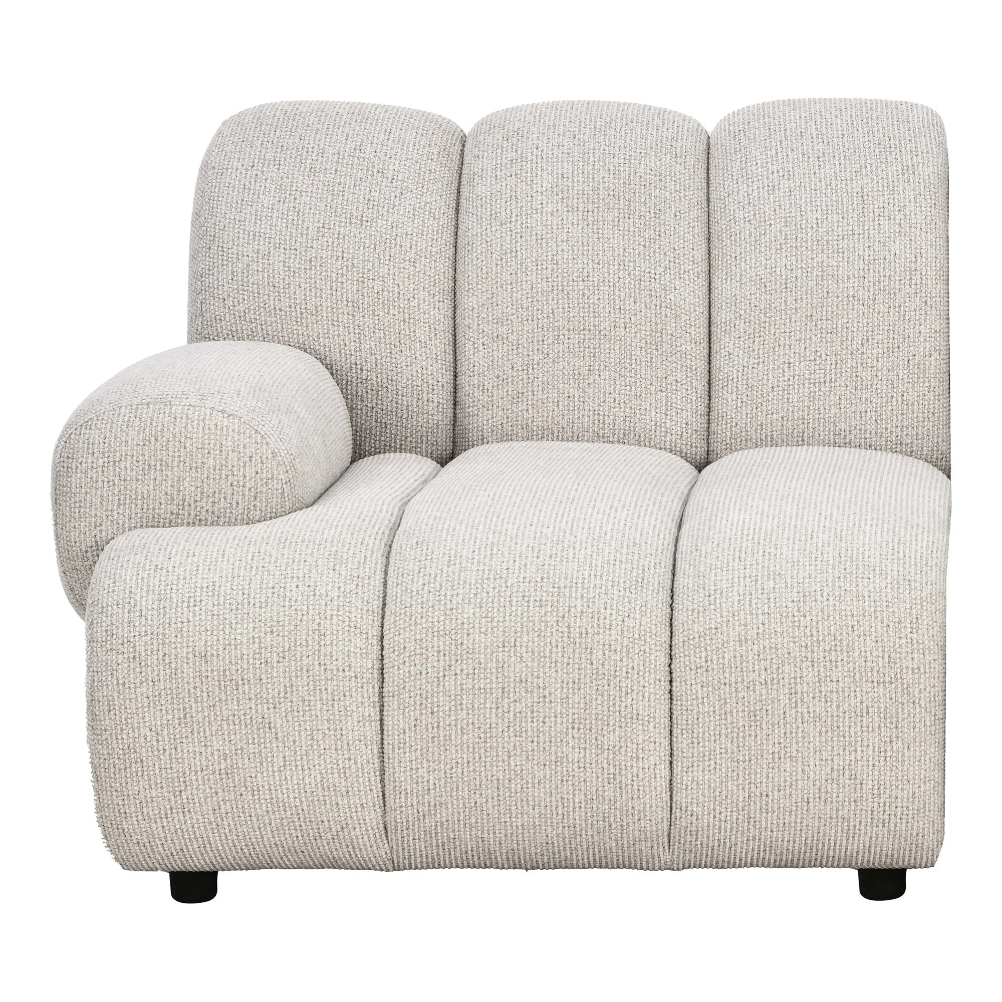 Loungesofa Modul Cloud Ecke links, sandfarben