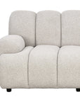 Loungesofa Modul Cloud Ecke links, sandfarben