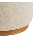 Hocker Delia, Boucle sandfarben