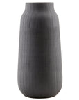Keramikvase Talia H35cm, schwarz