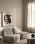 Loungechair hellbeige