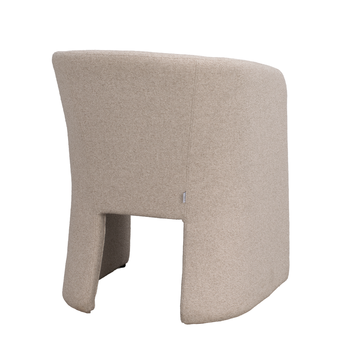 Polsterstuhl Boucle, beige