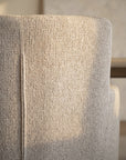 Polsterstuhl Hudson beige, Eiche hell