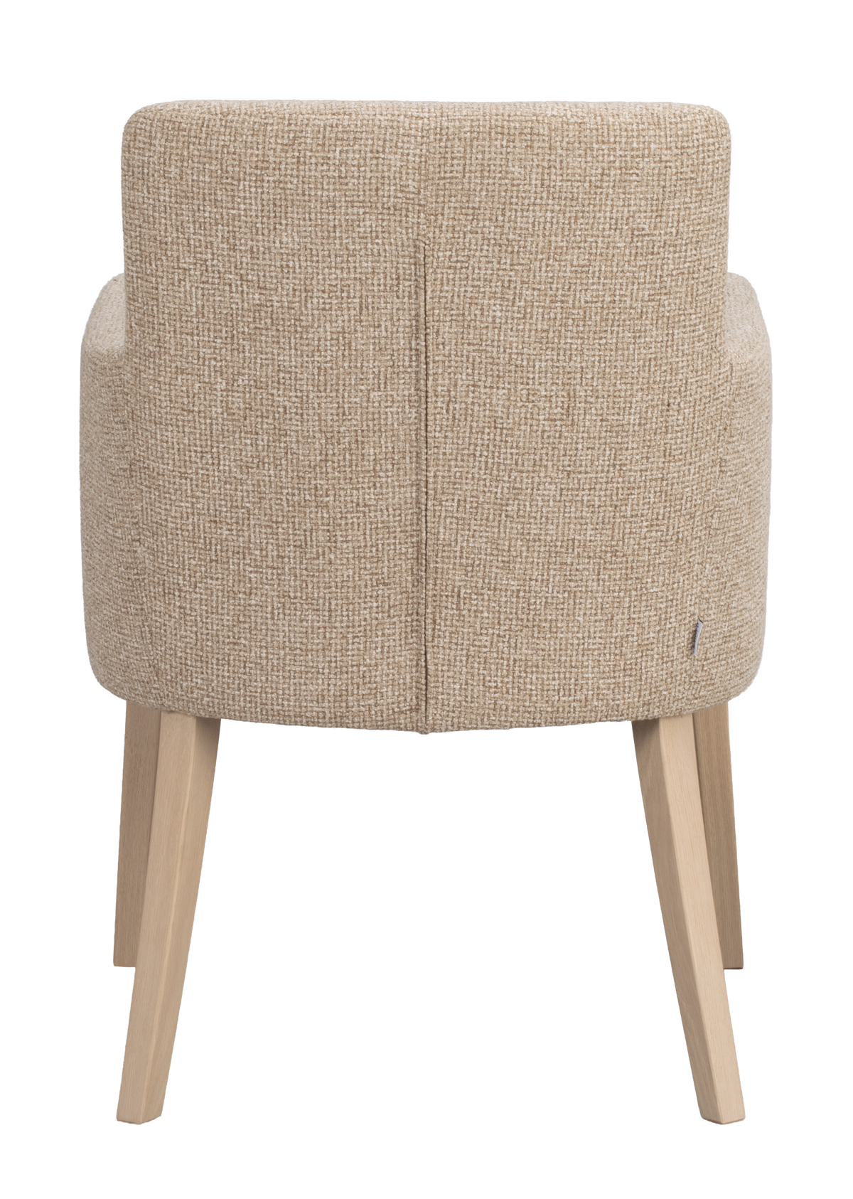 Polsterstuhl Hudson beige, Eiche hell