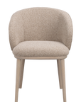 Polsterstuhl June beige, Eiche hell