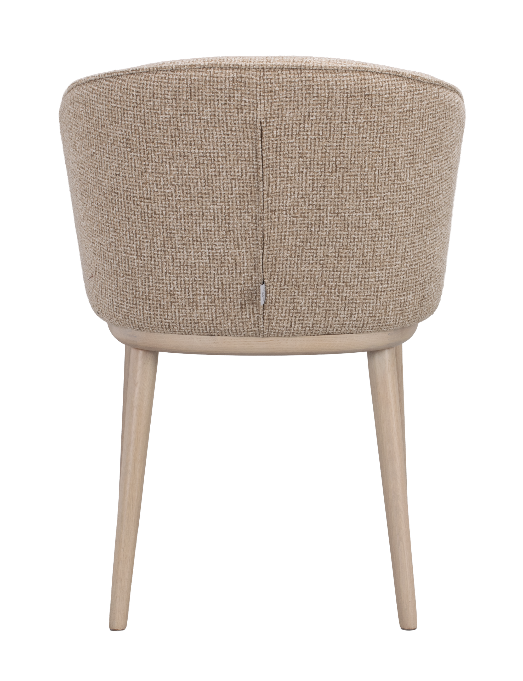 Polsterstuhl June beige, Eiche hell