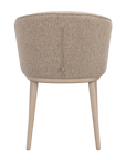 Polsterstuhl June beige, Eiche hell