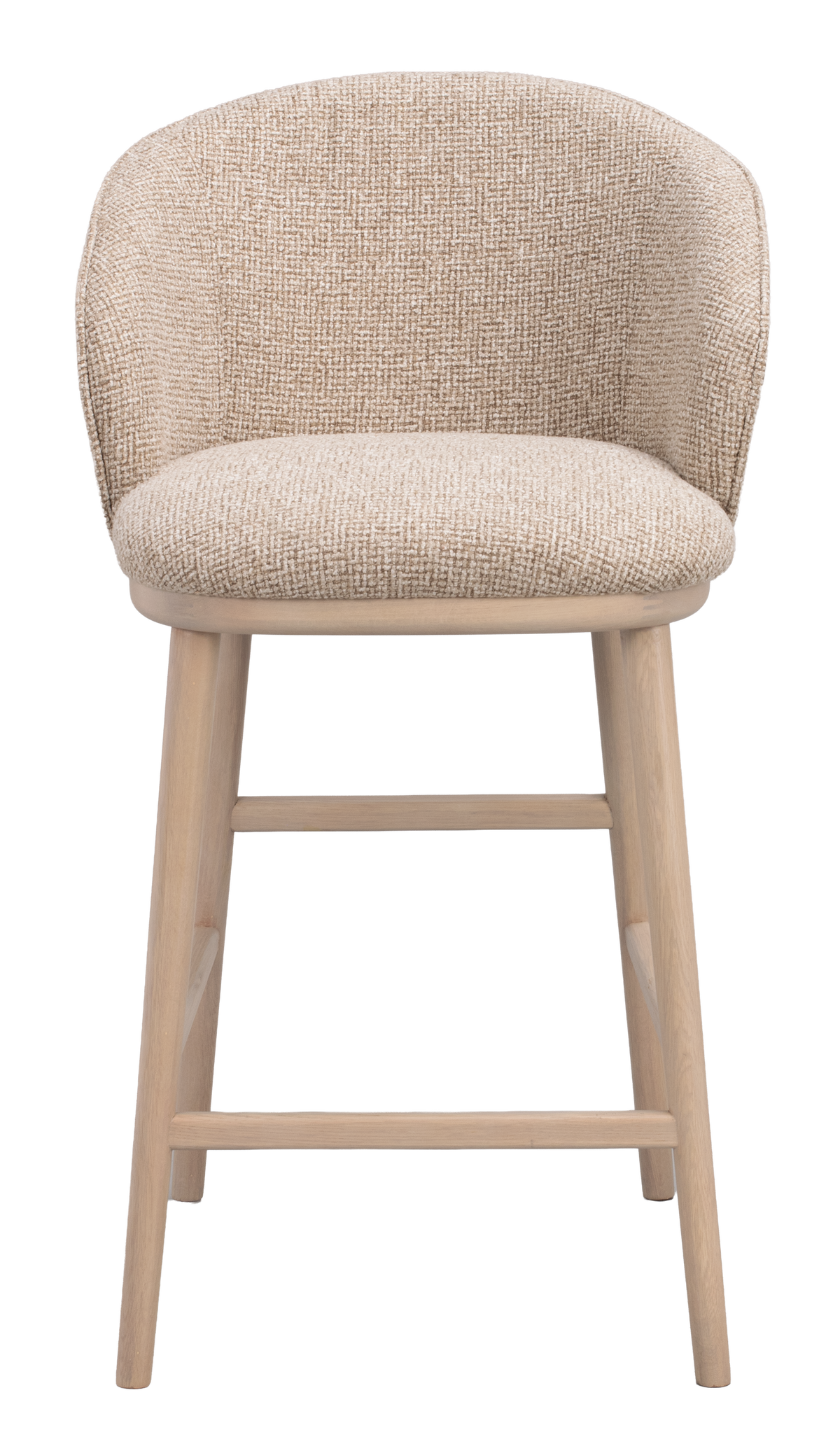Barstuhl June beige, Eiche hell
