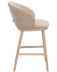 Barstuhl June beige, Eiche hell