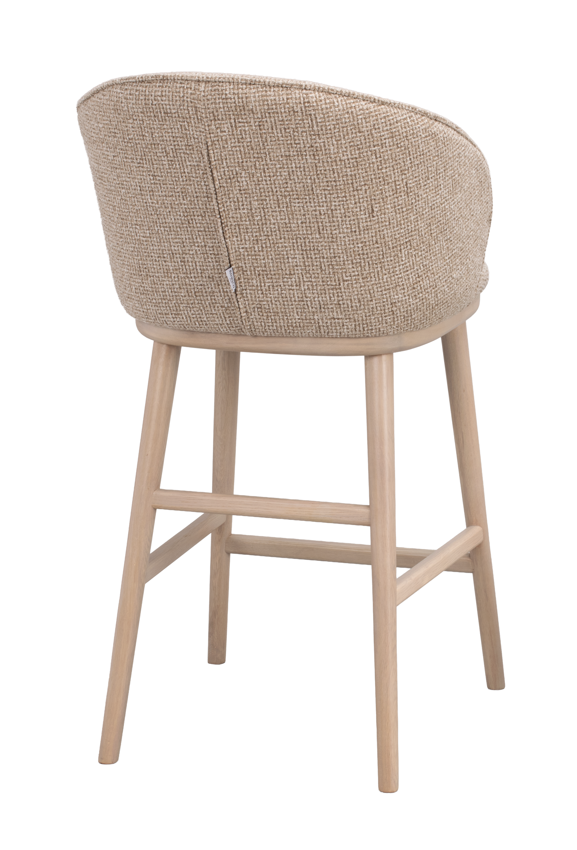 Barstuhl June beige, Eiche hell