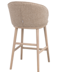 Barstuhl June beige, Eiche hell