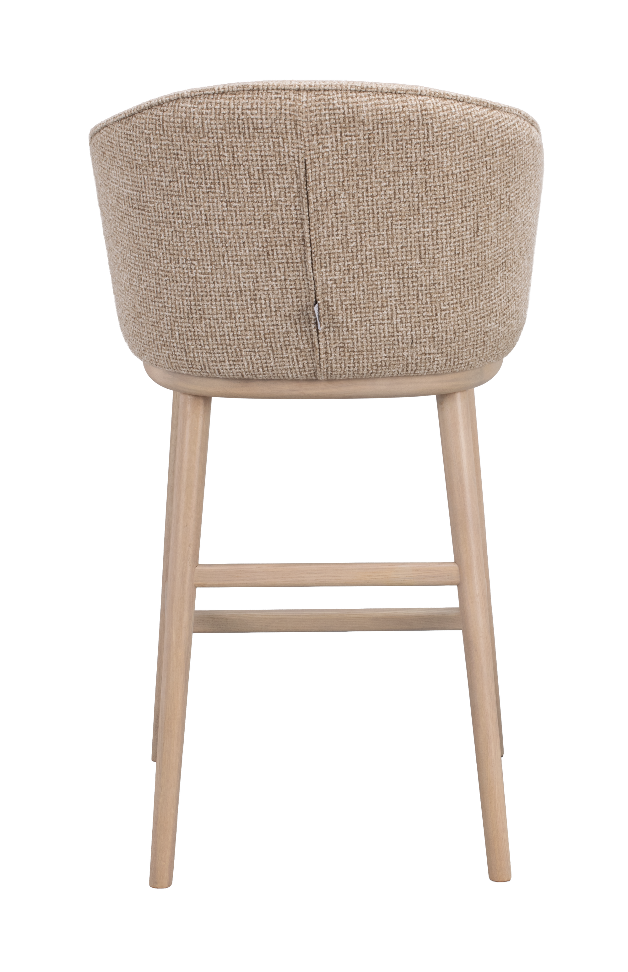 Barstuhl June beige, Eiche hell