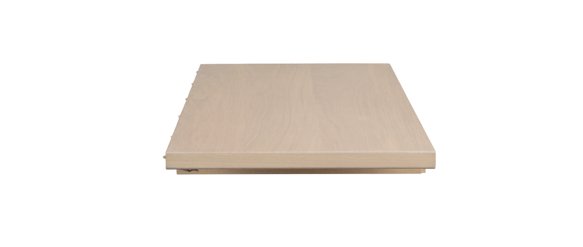 Ansteckplatte 50x100cm, Eiche hell