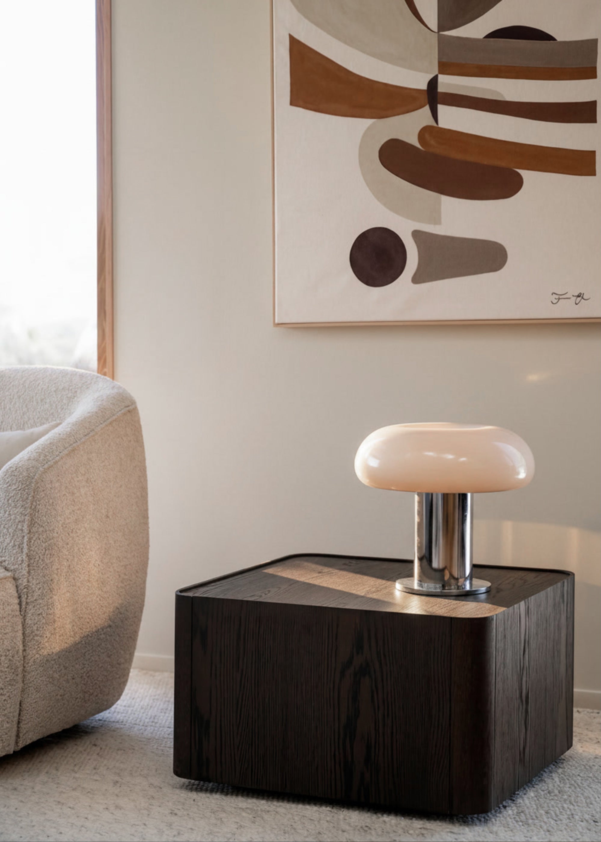 Vorbestellung | Coffeetable 60x60cm, Eiche braun