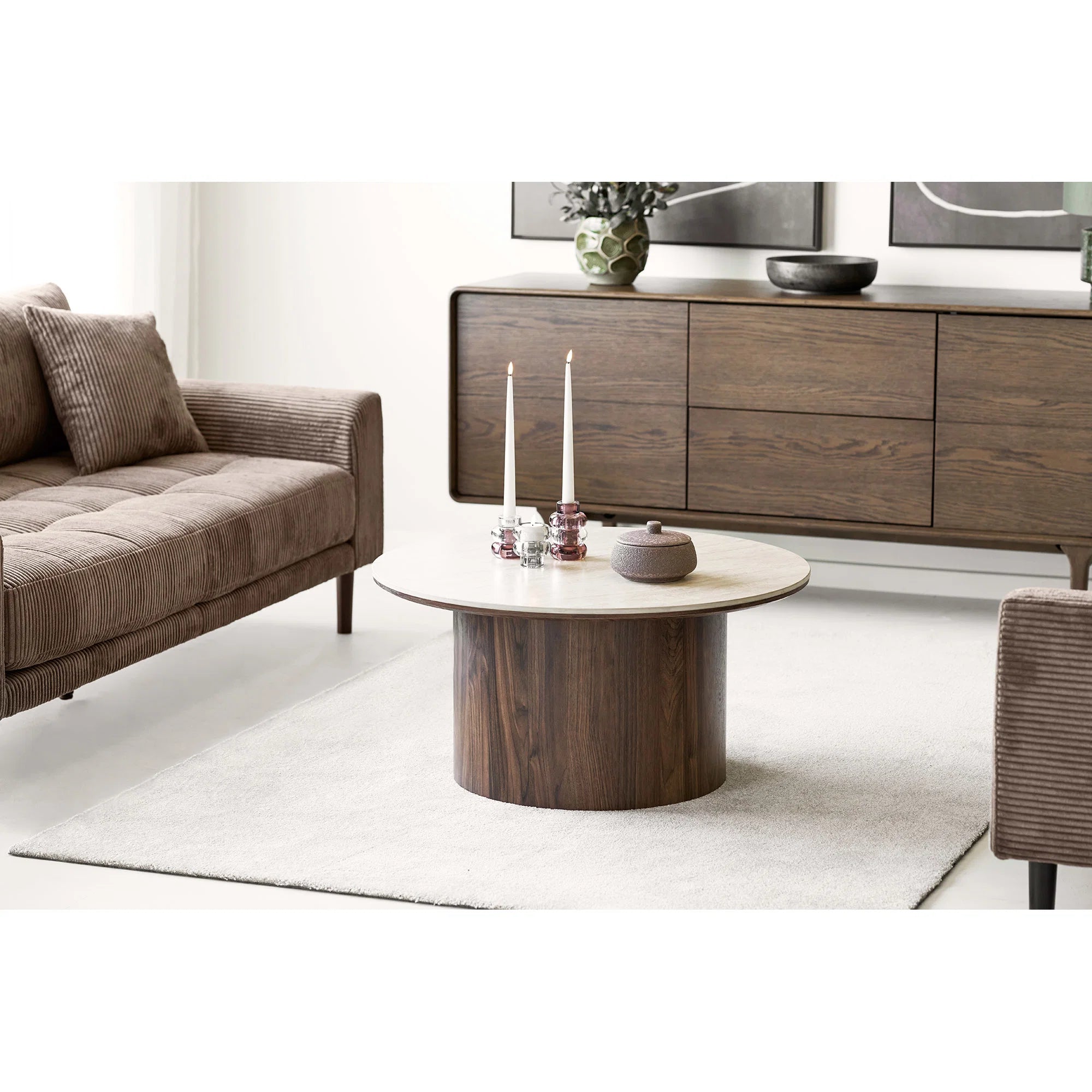 Sideboard Theseus, Eiche braun
