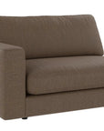 Loungesofa Modul Ecke links, braun