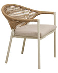 Outdoorstuhl Amari, sand/natur