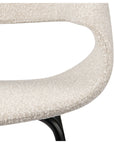 Esszimmerstuhl Boucle, creme