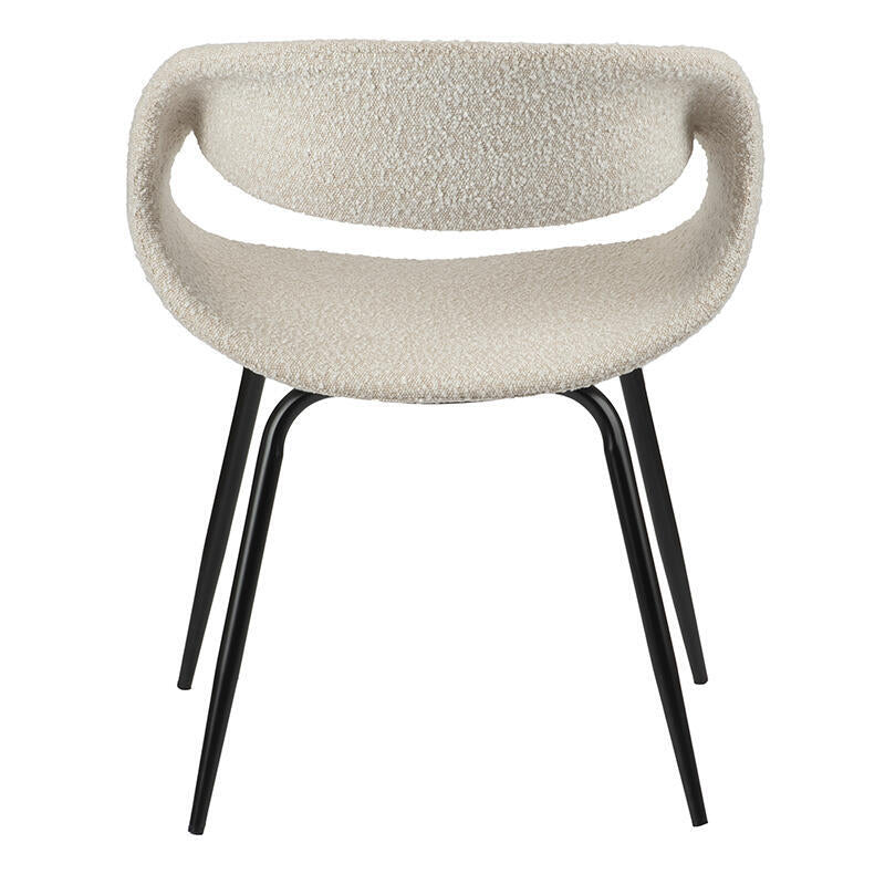 Esszimmerstuhl Boucle, creme