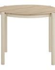 Kleiner Outdoor Esstisch ø90cm, sand/natur
