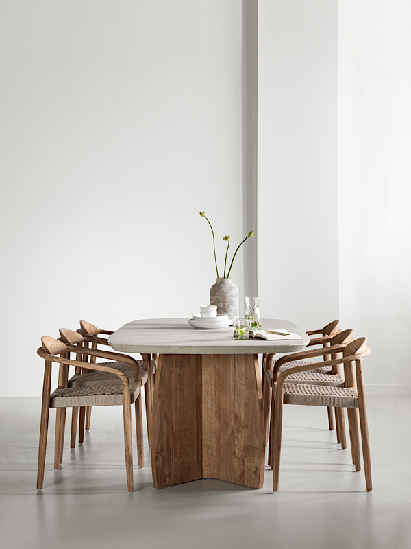 Holzstuhl Santi, Teak