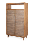 Highboard mit Ablage Teak