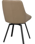 Polsterstuhl Lida, Leder beige