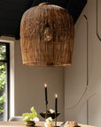 Hängelampe Rattan, natur