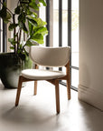 Loungechair Mila, creme