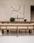 Esszimmer Sitzbank Nomad, creme