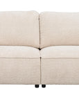 Lounge Sofa 3-Sitzer, hellbeige