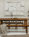 Massivholztisch Teak Thea