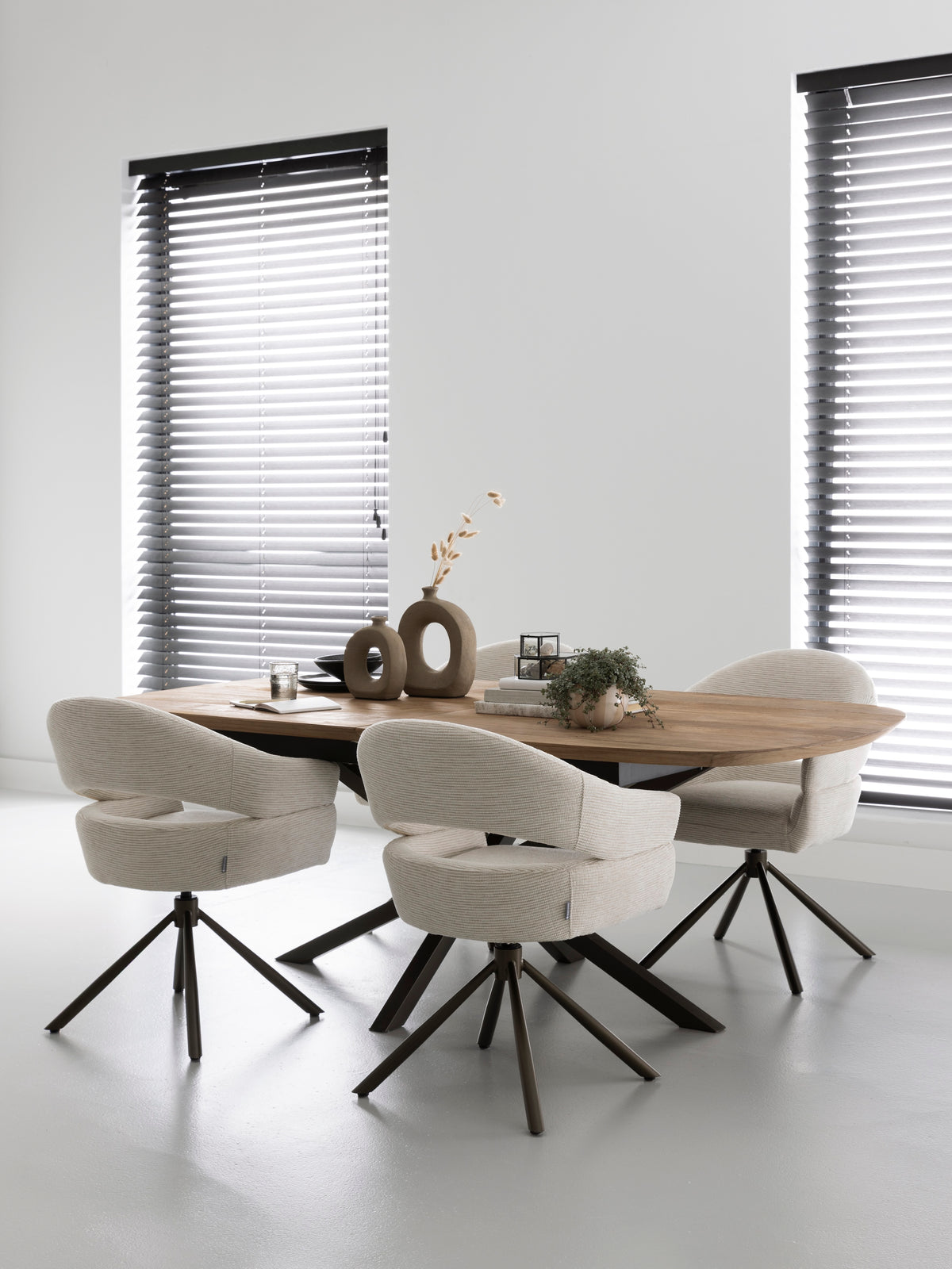 Massivholztisch Teak, ausziehbar