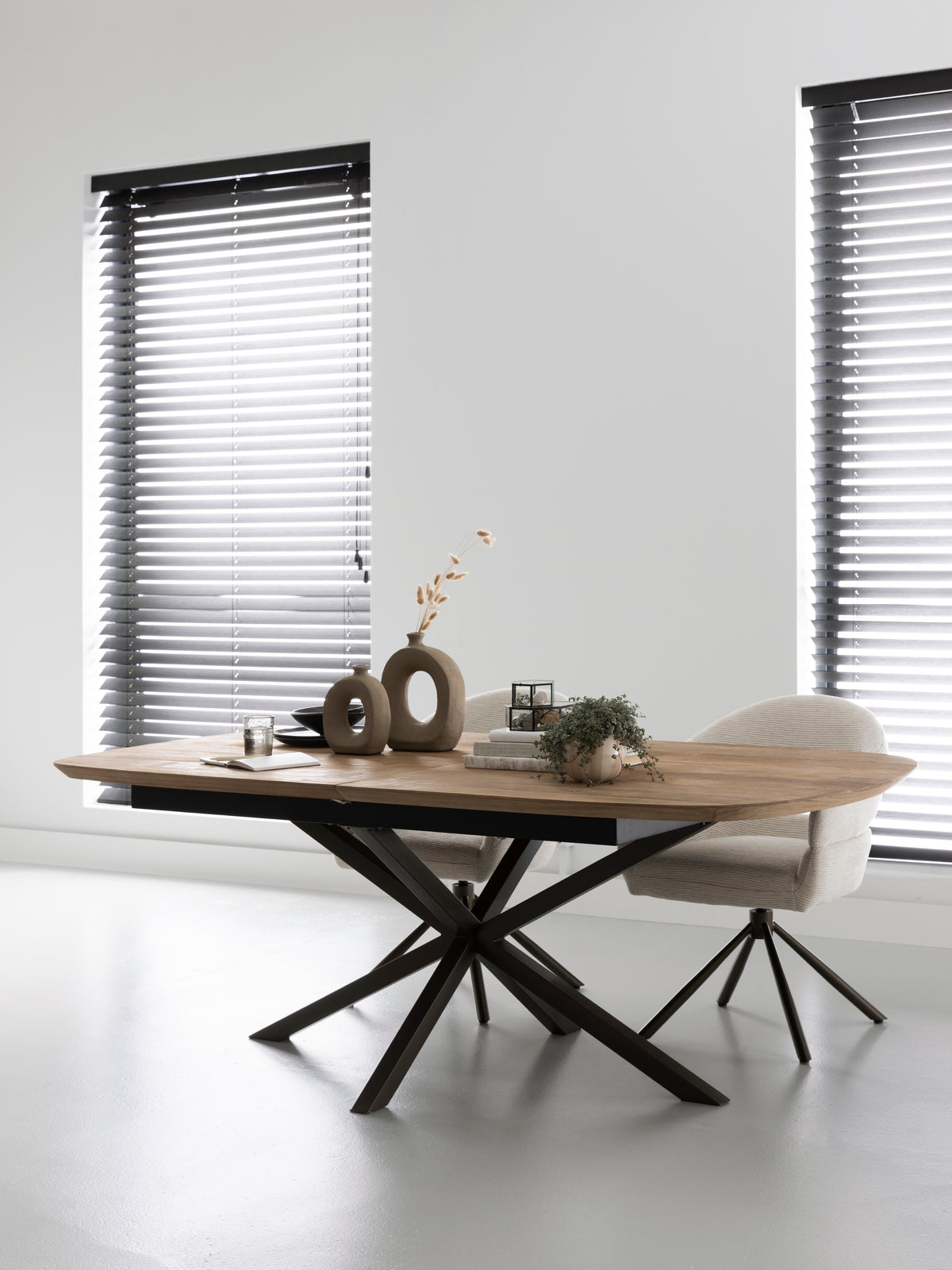 Massivholztisch Teak, ausziehbar
