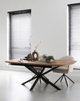 Massivholztisch Teak, ausziehbar