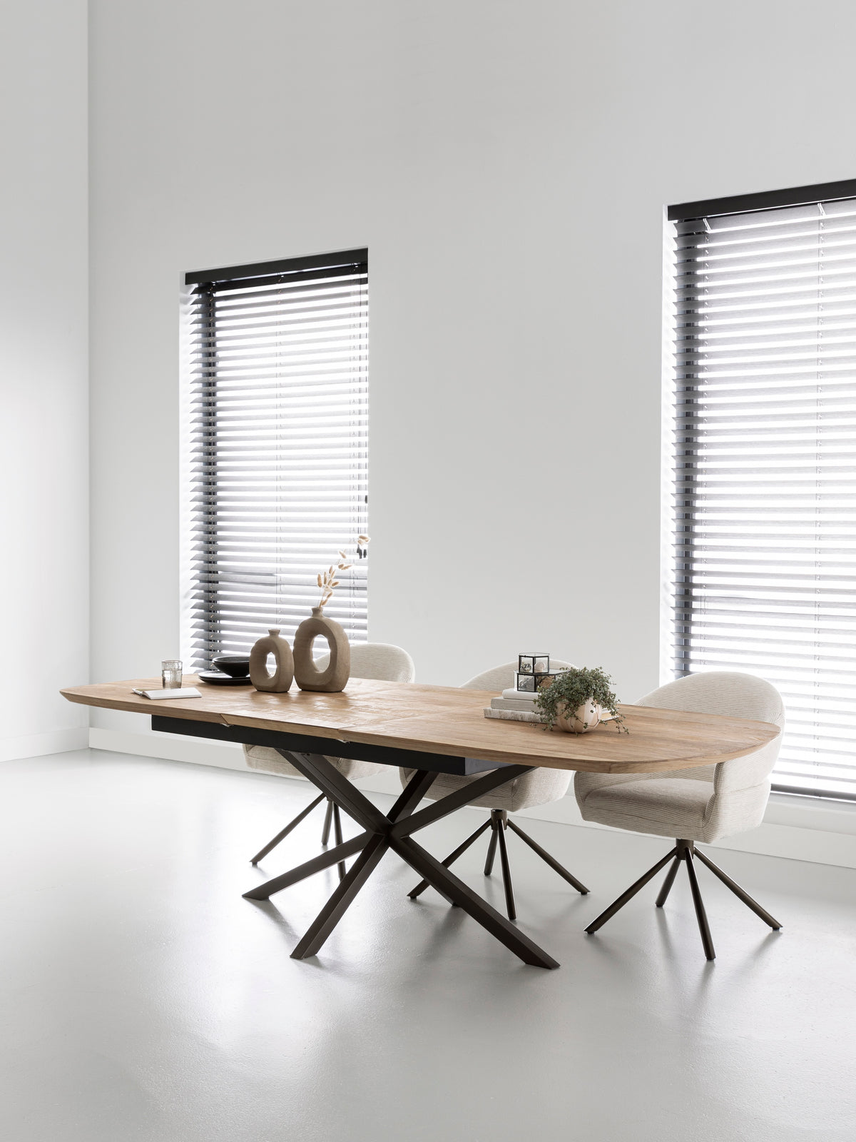 Massivholztisch Teak, ausziehbar