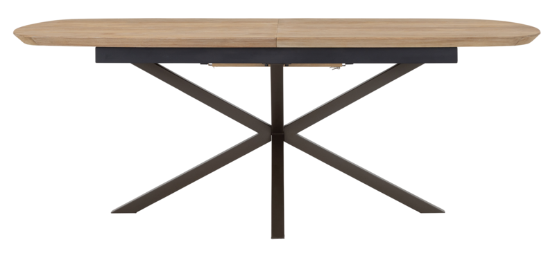 Massivholztisch Teak, ausziehbar
