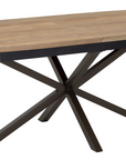 Massivholztisch Teak, ausziehbar