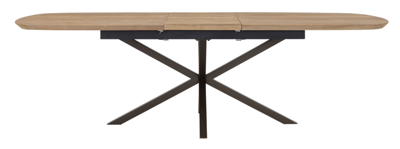 Massivholztisch Teak, ausziehbar