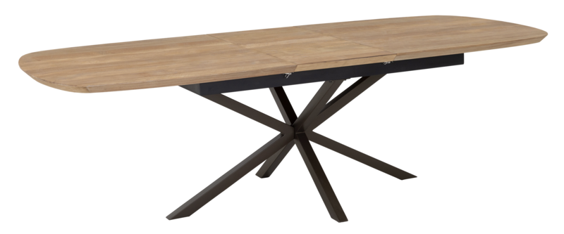Massivholztisch Teak, ausziehbar