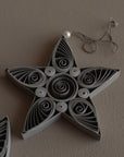 Baumschmuck Star ø10,5cm, taupe