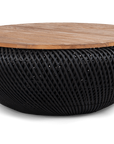 Coffeetable Round ø65cm, schwarz